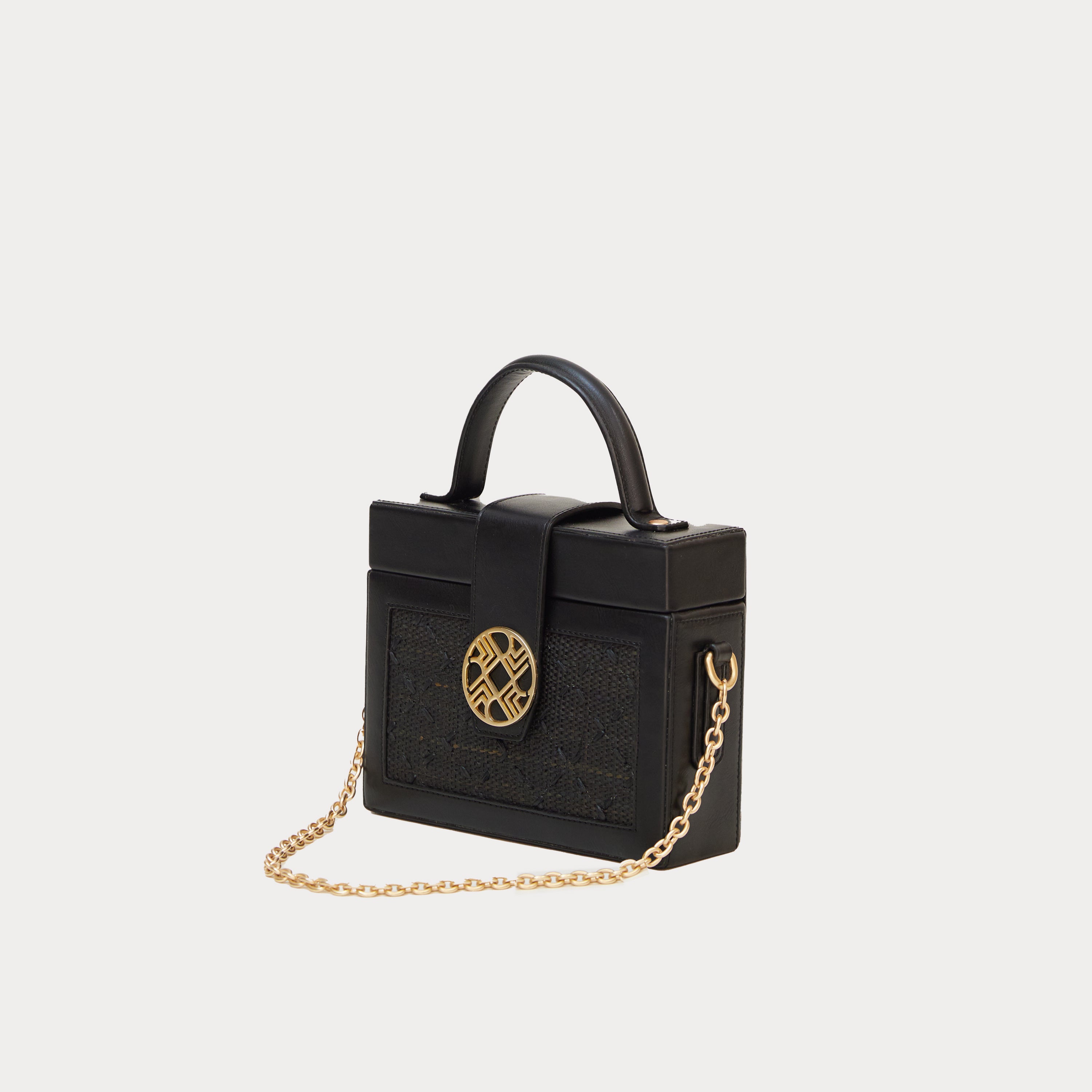 LEILA - Box Bag | Black